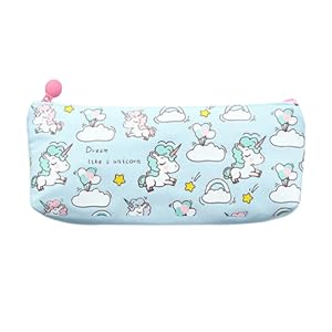 Ciieeo Estuche Escolar Unicornio Kawaii