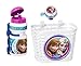 Produktbild 3tlg Disney Frozen die Eiskönigin Kinder Fahrrad Lenker Korb + Sport Trinkflasche + Klingel Glocke SET