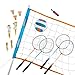 Produktbild Parkside Outdoor Volleyball Badminton Combo Set mit Tragetasche