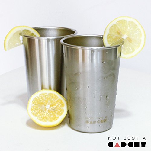 Edelstahl-Becher – 18/8 Lebensmittelechter Edelstahl für Campingbecher – Not Just A Gadget - 3