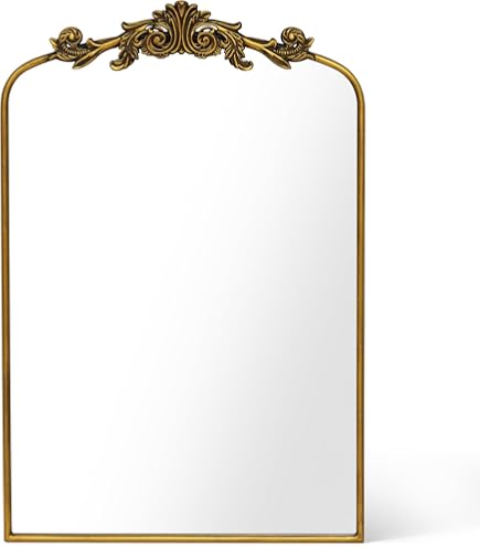 Miroir Mural Style Antique Miroir Baroque Doré LC Home - 180 X 80