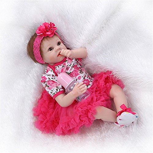 Fachel Reborn Baby Doll realistic baby dollsVinyl Silicone Babies 55cm 22inch Doll Newborn real baby doll Life Like Reborn Pacifier Doll