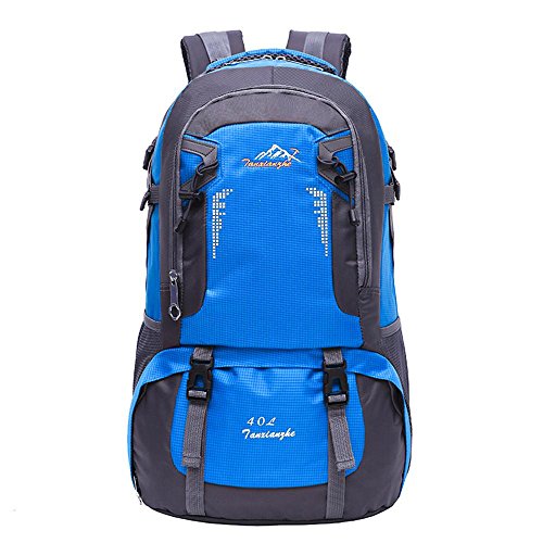 Preisvergleich Produktbild Wasserdichte Travel Bag Doppel Umhängetasche Freizeit Travel Rucksack , blue