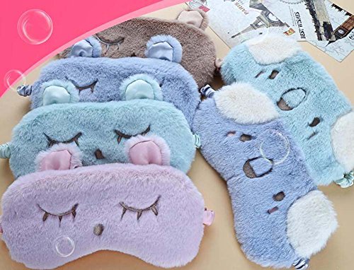 Art und Weise Schlaf-Augen-Schablone Reizende einfache Augen-Schablone, Blau