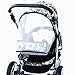 Lux4Kids Baby Pram Pushchair Sun Parasol / Universal Beach Umbrella Shade Canopy 21 Beige Cream