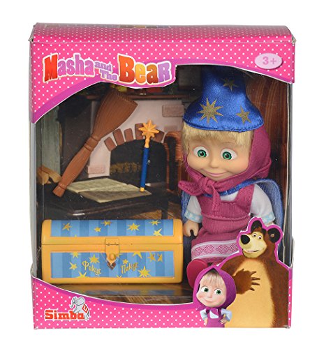 Simba Toys Masha Magic Tricks muñeca - Muñecas (Multicolor, Femenino, Chica, 3 año(s), Masha, 7 año(s))