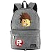 Produktbild NINIUBAL Schulrucksack Roblox Rucksäcke Reisen Schultaschen Aufdruck Backpacks Wasserdicht Trekkingrucksäcke mit USB Charging Port Laptop Daypack