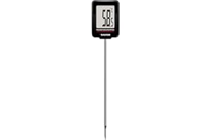 Heston Blumenthal Precision by Salter Instant Read Digital Meat Thermometer – Instant Read Food Temperature Probe for Air Fryers, Cooking, Oven, BBQ, Jam & Deep Frying, 0.1°C Precision, 200°C to -45°C