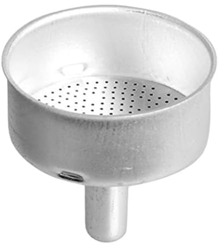 Entonnoir Aluminium 3 Tasses 5,8cm - Rechange Cafetière Moka Expresso Tredoni Fabriqué Italie