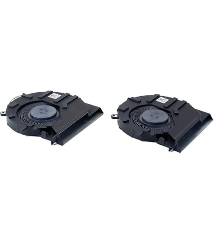 Segoo Nuova CPU+GPU Ventola di Raffreddamento Sostituzione per Dell Inspiron 15-7590 7590 7591 P83F Serie DFS5K12114262D FM6A DFS5K22115371D FM69 0MPHWF 0861FC