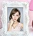 Produktbild Xiuxiandianju Retro-Hirtenart-Rosen-Blumen-Hauptdekor Photo Frame Bilderrahmen Resin (5 Zoll, 6 Zoll, 7 Zoll, 8 Zoll, 10 Zoll) , 6 inch