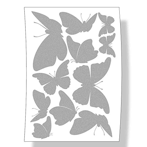 Schmetterlinge Glasdekorfolie Milchglaseffekt - 3