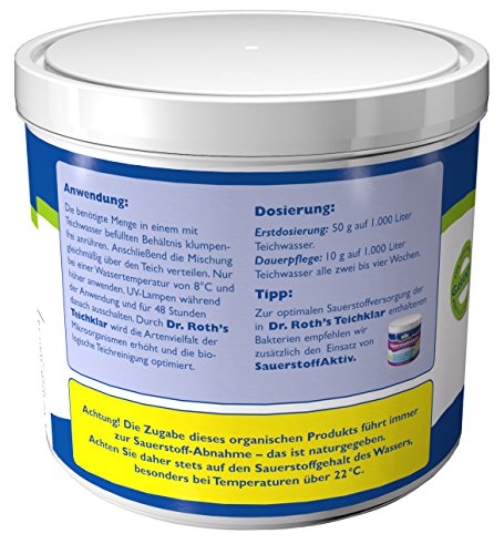 SÖLL Dr. Roth’s TEICHKLAR 500 G FÜR 10000 LITER - 2