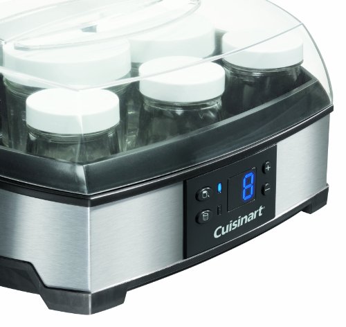 Cuisinart YM400E Joghurt- und Frischkäsebereiter (40 Watt) silber - 2