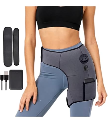 Yabuu Heated Massage Waist Hip Support Brace Heating Pad For Sciatica - View #9