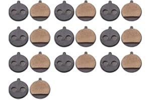 ZURSAN Pastilla de freno para SmartGyro – Calidad Básica [Pack de 10 pares], Pastilla de freno para SmartGyro speedway rockway