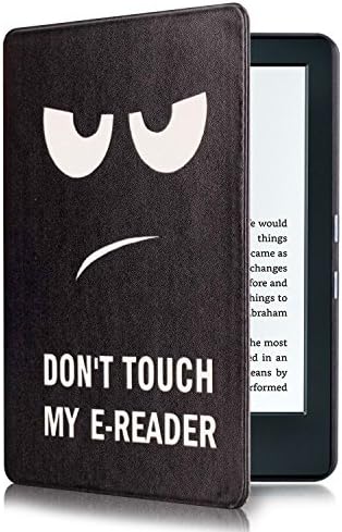 All-New Kindle E-Reader 2016 Case - Ultra Slim Smart Protective Folio Cover with Auto Wake / Sleep Function for Amazon All-New Kindle E-reader 6 Inch (8th Generation, 2016 Release), Big Eyes