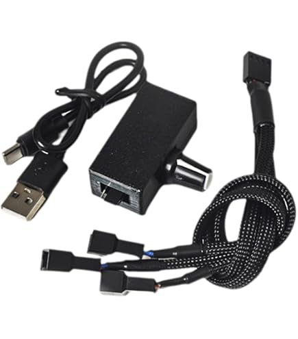 4 Stück 5V Mini-Lüfter-Drehzahlregler – USB-Lüfterregler Mit Schalter, 2,5–8 V Einstellbar, Für 5V-Lüfter Und Kühlungen USB Lüfter Drehzahlregler 4 Stück 5V Mini-Lüfter-Drehzahlregler – USB-Lüfterregler Mit Schalter, 2,5–8 V Einstellbar, Für 5V-Lüfter Und Kühlungen USB Lüfter Drehzahlregler