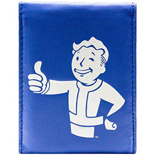 Preisvergleich Produktbild Fallout 4 Daumen hoch geknöpft Blau Portemonnaie Geldbörse