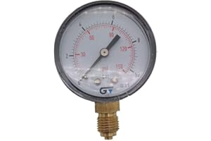 Genebre val-ge - Manometro diámetro 53 0-10 m-1/4" salida inferior abs