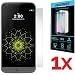 Produktbild LG G5 - SET 1X - Film Panzerglas Glas Schutzglas Hartglas für LG G5 5.3 zoll H850 - Wi-Fi Lte 4G Dual Sim 2,5D 9H Panzerfolie Schutz Folie Tempered Glass Touch Display + 1 trockenen Tuch + 1 feuchtes Tuch + Kunststoffverpackungen