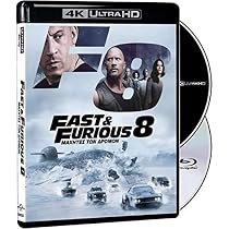 Fast & Furious 8: Fate of the Furious (2017) (4K UHD + Blu-ray) (2 ...