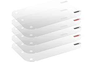 HysiPrui 5pcs 6.6 pollici LCD Pellicola Protettiva dello Schermo di Parti di Stampante 3D, Pellicole protettive antigraffio ad alta trasmissione luminosa per Resina 3D-Stampante ANYCUBIC Photon Mono 2