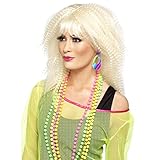 Bunte Neon Ohrringe 70er Jahre Ohrschmuck Hippie Modeschmuck Disco Damenohrringe Party Mode schmuck Faschingskostüm Accessoires