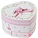 Musical Heart Shape Ballerina Shoes Jewellery Box