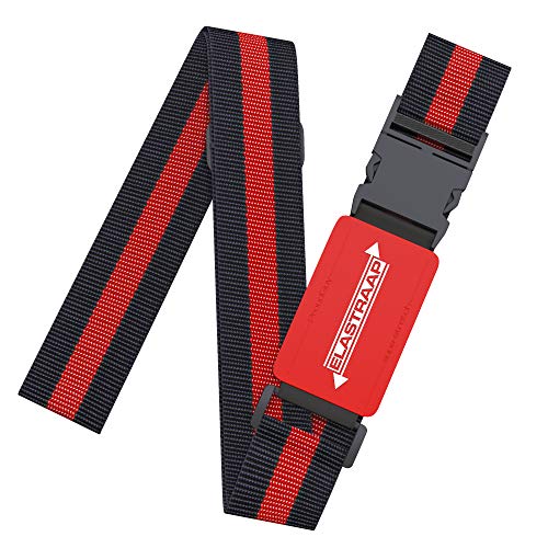 Luggage Straps ELASTRAAP for Suitcases, Non-Slip and Extra Security for Travel