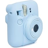 Instax Mini 12 Makine Uyumlu Mavi Koruyucu Silikon Kılıf