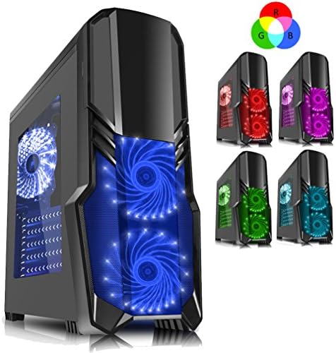 Freshtech Intel Core I5 8400 1tb 8gb 3000Mhz GTX 1060 3gb GForce RGB Computer Gaming PC Gigabyte Z370-HD3 Motherboard 8gb Corsair Vengeance LPX DDR4 3000mhz Performance Ram Nvidia Geforce GTX 1060 3gb VR Ready Fractal Design 500w 80 Plus Certified 34a Power Supply 1tb Western Digital WD10EZEX 64mb Cache 7200rpm HDD