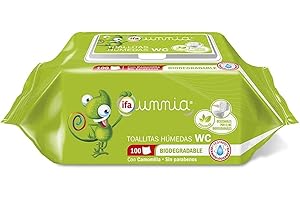 Ifa Unnia Toallitas Húmedas WC Biodegradable Con Camomilla - 100 uds.