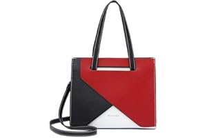 Miss Lulu Sac à Main pour Femme Sac à Bandoulière à La Mode Couture de Couleur Concise Sac D'épaule