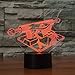 Produktbild Night Light Creative Led Table Lamp 3d Fitness Equipment Light Fixture Decor Vision Lampara Usb 7 Farben Changing Baby Sleep Nightlight Gift