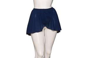 Katz Dancewear Girls Ladies Dance Ballet Wrap Over Tie Chiffon Skirt RAD ISTD KDGS04