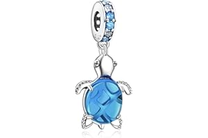 Lkwidi Abalorios Charms Colgantes de Animales de amor familiar Cuentas Plata de Ley 925 con Compatible con Pulsera Europeo, Charms para Mujer