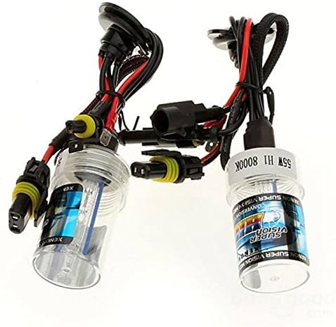 UIOXK Car H1 55W 6000K HID Xenon Headlight Light Lamp Bulb (2PCS) 207YC