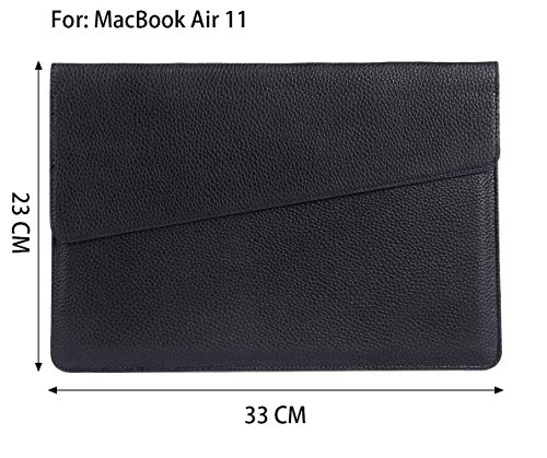 STONG MacBook air MacBook Pro iPad Air2 11.6, 12, 13.3, 15.4 zoll hülle leder tasche sleeve case PU Leather Laptop Case Protective Carrying Hüllen Bag Case Cover Shell - 2