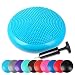 Produktbild Schramm® Ballsitzkissen inkl. Pumpe Balancekissen 10 Farben Gleichgewichtskissen Noppenkissen Sitzball Kissen Luftkissen Fitness Kissen Skill Game Fitnesskissen Fitneßkissen Koordinationstraining, Farbe:aqua