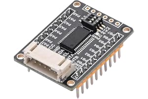 XICOOLEE MCP23017 IO Expansion Board Module, 16 I/O Pins for Raspberry Pi for Arduino STM32, Onboard 3 Digit DIP Switch, I2C Interface, 3.3V/5V Level