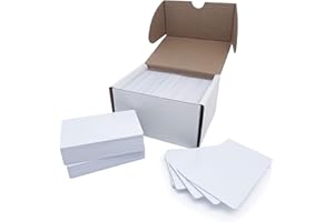 FONGWAH 100 Piezas Tarjetas RFID 13.56MHz 1024 Bytes Compatibles con Chip S50 Tarjeta M1 ISO14443 A