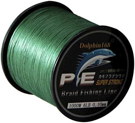 Lifebe multi-select 4 Braid Super Strong PE Fishing Line(Green,200m/20LB)