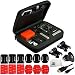 GoPro HERO4, HERO3+, HERO3 (Black, Silver & White) & HERO Starter Accessory Bundle Includes Premium Rugged Hard Case + 3x Curved & 3x Flat Mounts Bundle with 3M Adhesive + 2 Buckles + Tripod Adapter + Micro HDMI Cable + Microfiber Cleaning Cloth RS.3043.00