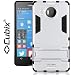 Cubix Robot Case For Lumia 950 Xl Dual Sim Case Back Cover Uv Coated Slim Hybrid Defender Bumper Shock Proof Case Armor Cover With Stand For Lumia 950 Xl Dual Sim Silver RS.399.00