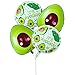 Produktbild BESTOYARD 4 Stücke Avocado Folienballons Hawaiian Luau Party Ballons Mylar Heliumballons Geburtstag Party Dekorationen