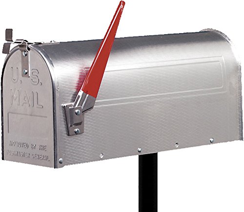 Preisvergleich Produktbild Burg Wächter Briefkasten ''Original-U.S.-Mailbox'' Alu