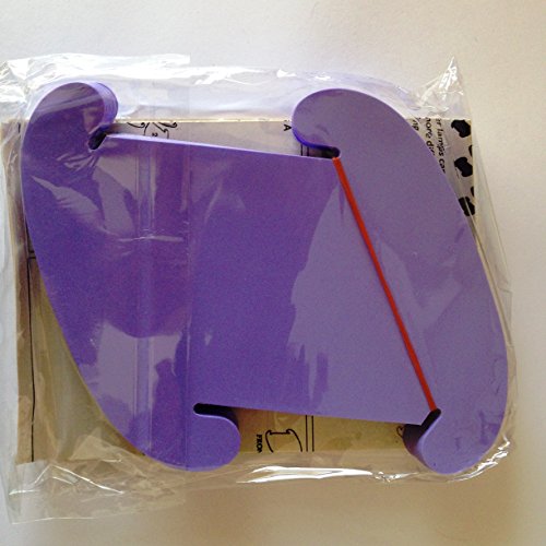 Busspa Living IQ lampe de plafond Abat-jour Violet - moderne Pendentif Jigsaw d'éclairage Taille?: M - Plat 25 cm de diamètre après monter