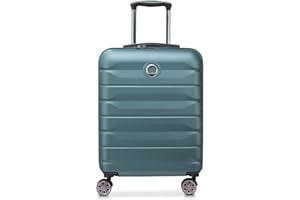 DELSEY Paris - AIR Armour - Valise Cabine Rigide Slim - 55x40x20 cm - 34 litres - S - Vert