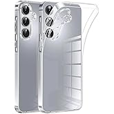 GGM GİYİM & AKSESUAR Samsung Galaxy A57 5G ile Uyumlu Şeffaf Silikon Kılıf Şok Emici &Ouml;zellikli Full Kasa Koruma Sağlayan Şeff